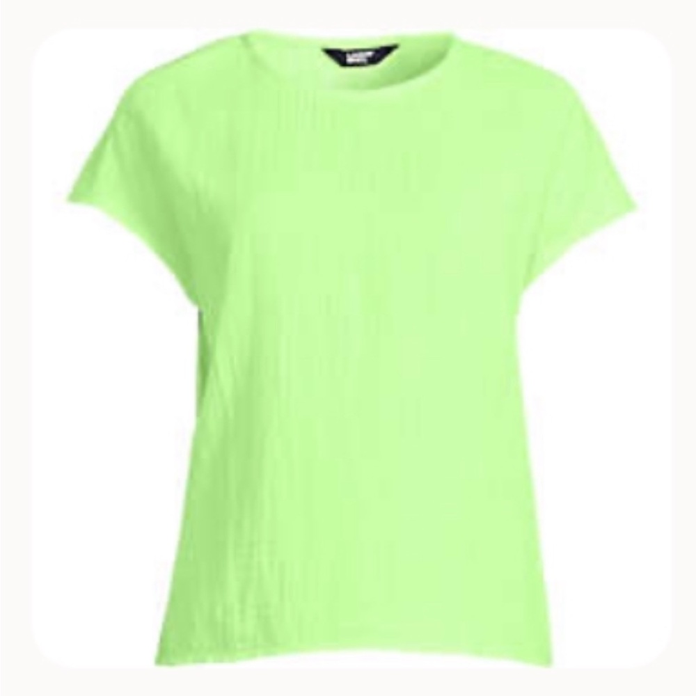 Lands’End Cotton Gauze Boxy T